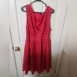 Torrid Dress With Butterflies